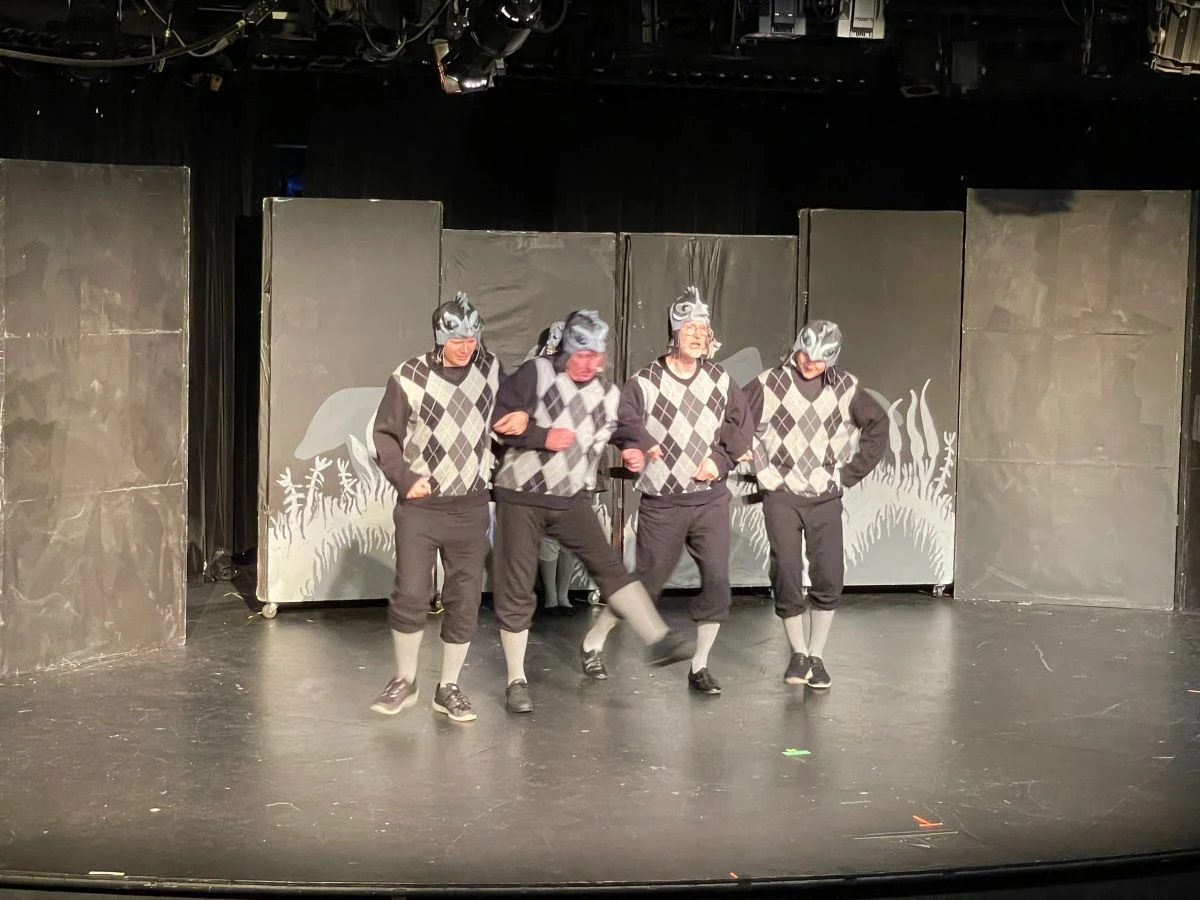 Variety Plus archive: performers in a synchronized dance