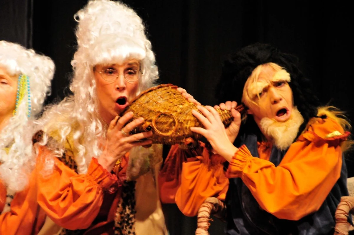 Variety Plus archive: two performers in a comic exchange
