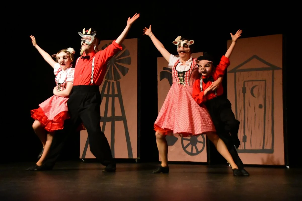 Variety Plus archive: an animal-masked ensemble dancing